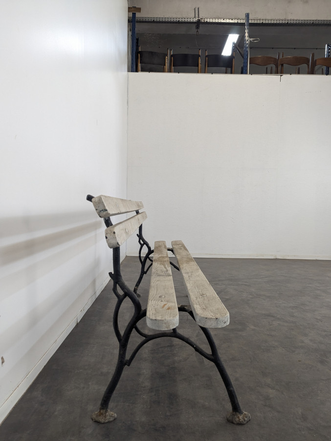 Banc de jardin en fonte