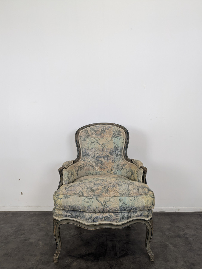Paire de fauteuil cabriolet époque Louis XV