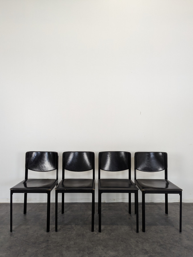 Série de 4 chaises de Matteograssi