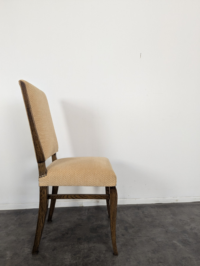 Série de 6 chaises style Art Déco