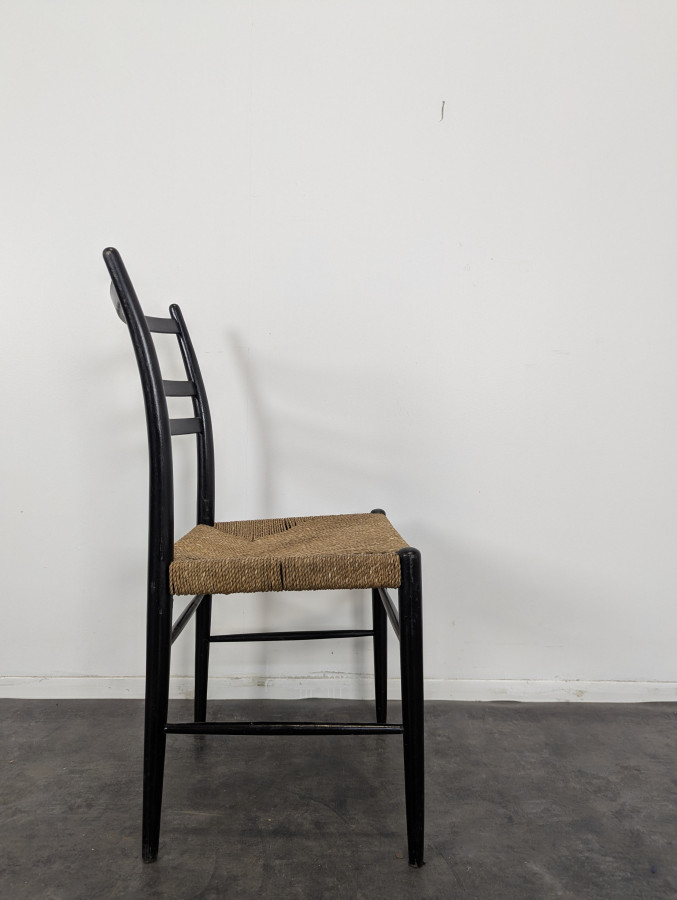 Série de 4 chaises de Yngve Ekström modèle Gracell édition Gemla