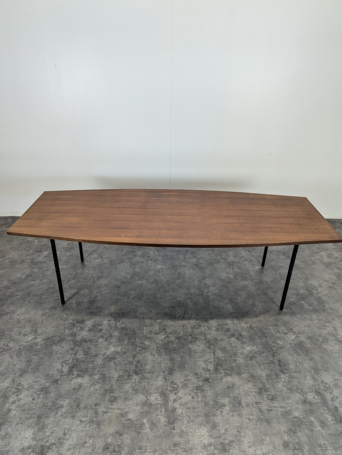 Grande table de conférence Florence Knoll modèle 580 « Executive Table »