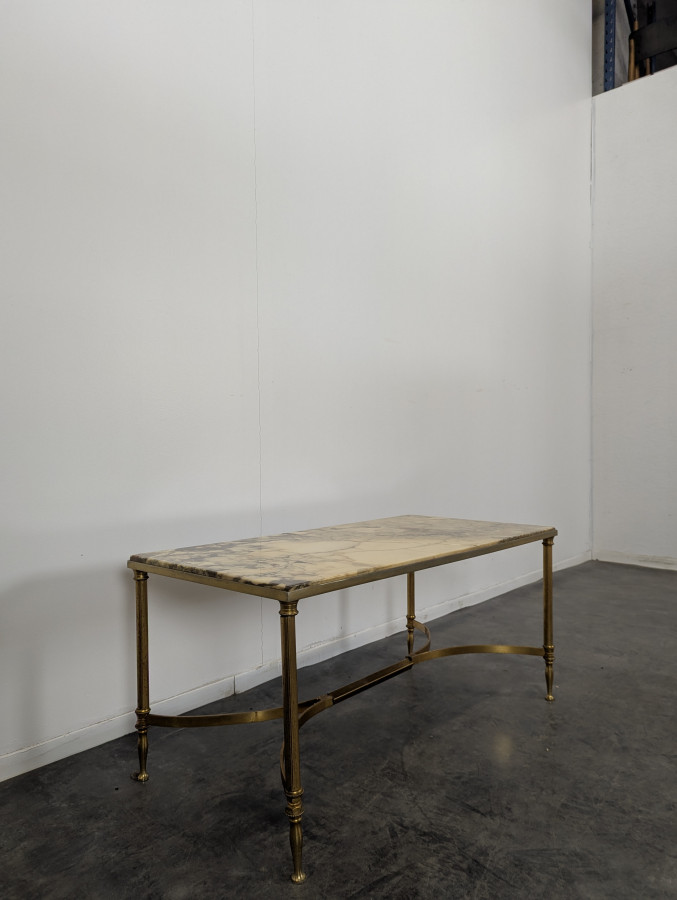 Table basse plateau marbre DLG Maison Bagues