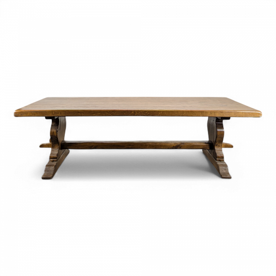 Table de monastère en chêne massif