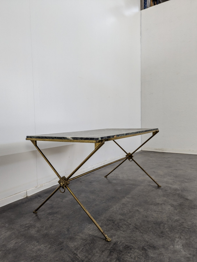 Table basse marbre vert DLG Maison Bagues
