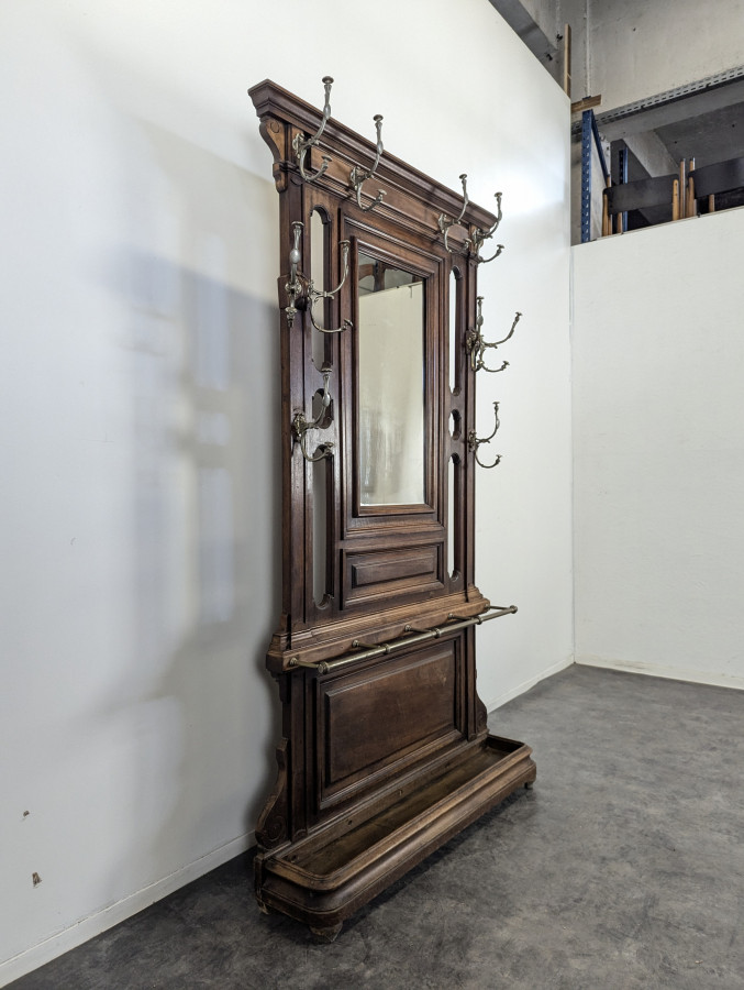 Vestiaire en Noyer fin XIXe