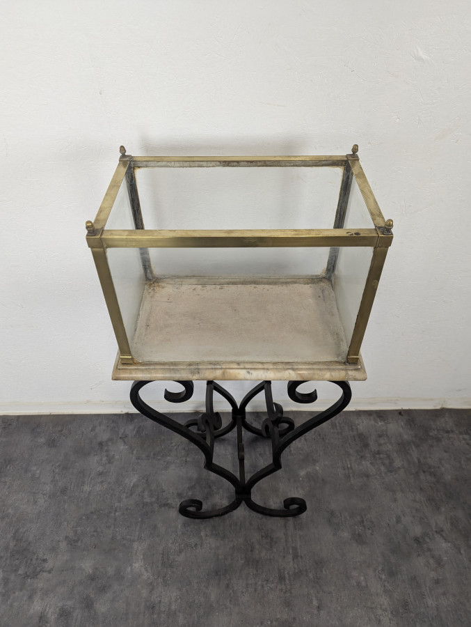 Rare Terrarium milieu XIXe