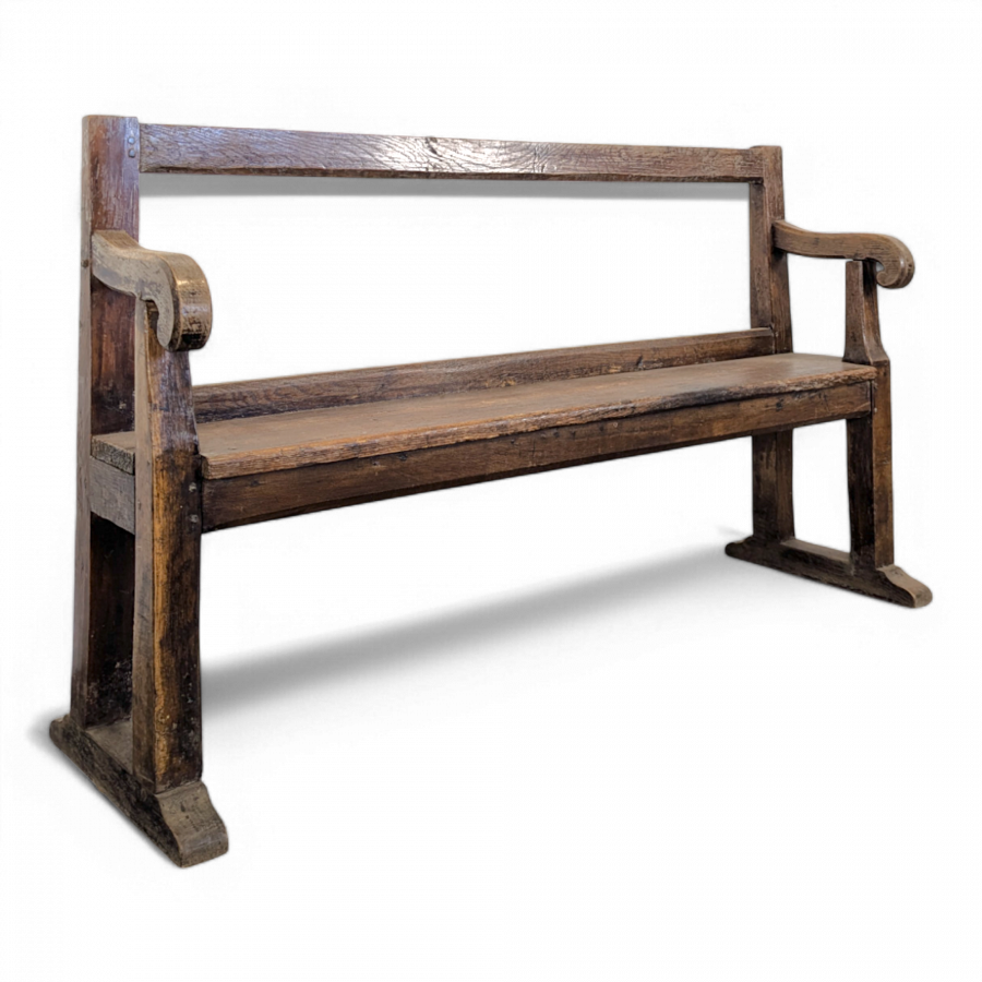 Banc rustique début XIXe