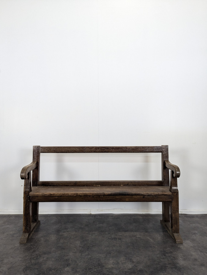 Banc rustique début XIXe