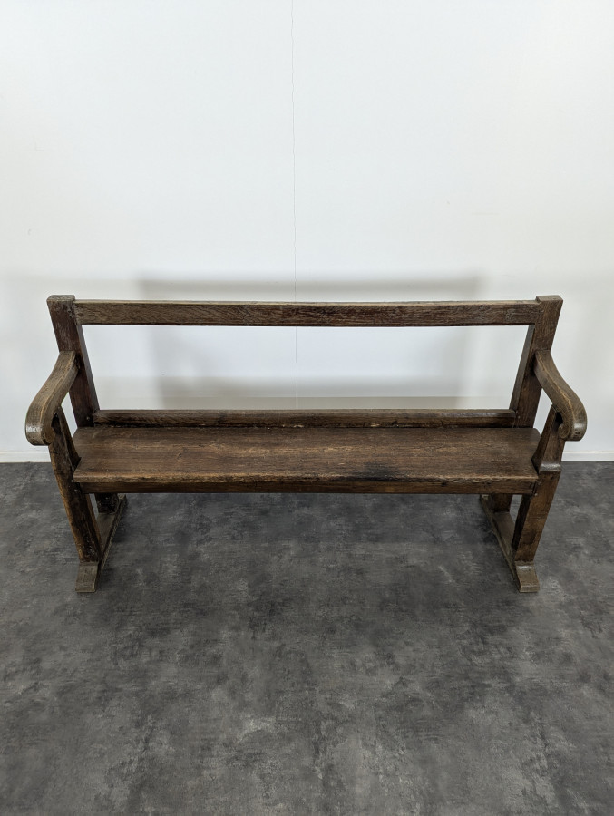 Banc rustique début XIXe