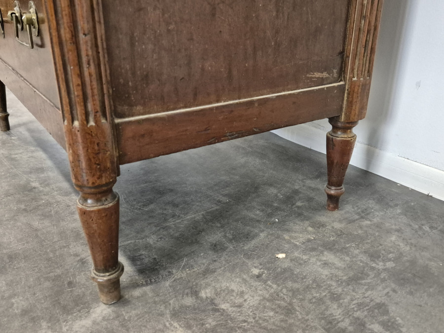 Secrétaire de style Louis XVI en Merisier