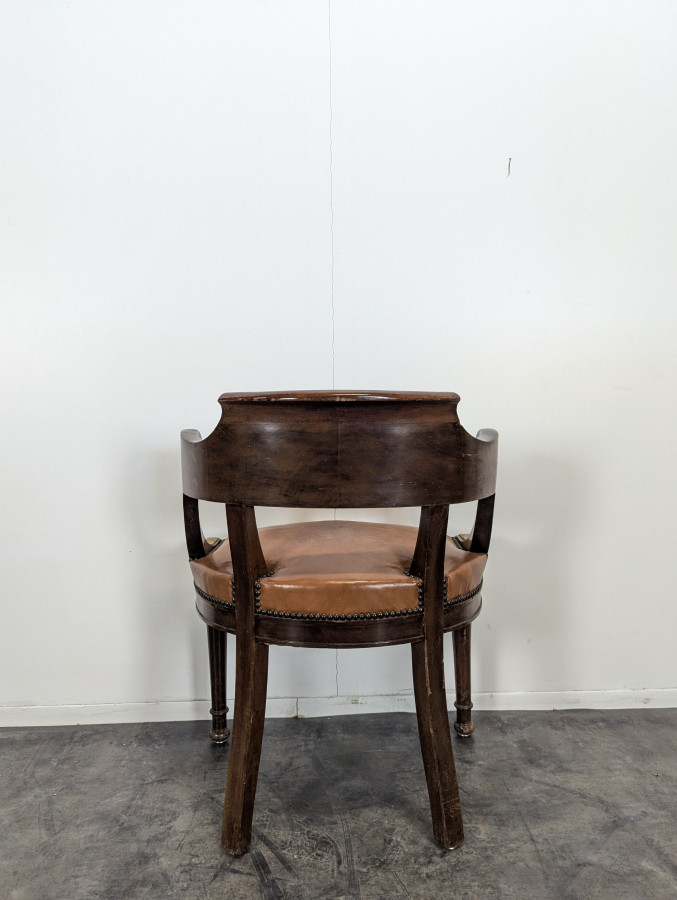 Fauteuil en Acajou de style Empire