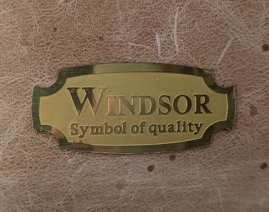 Fauteuil Windsor en cuir