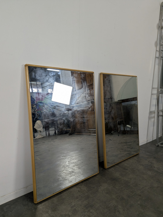 Paire de miroir italiens