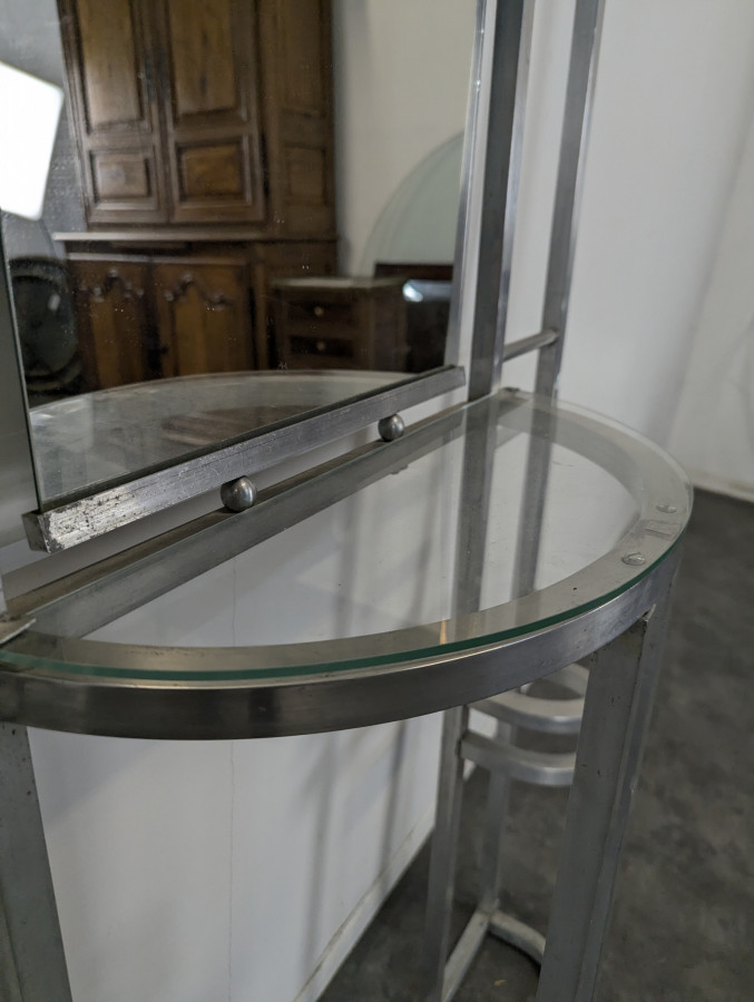 Porte Manteau de style Art Déco en alluminium