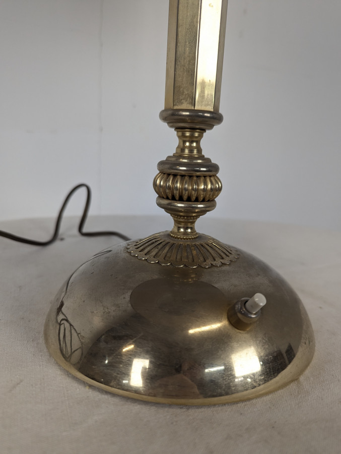 Lampe en laiton