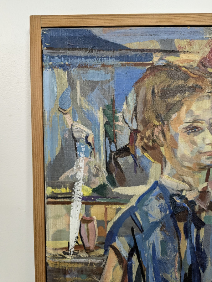 Tableau Scène de vie de Pierre Lamblot