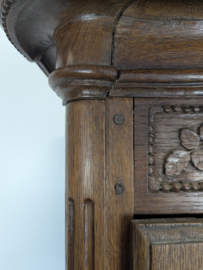 Commode bonnetière cauchoise en chêne