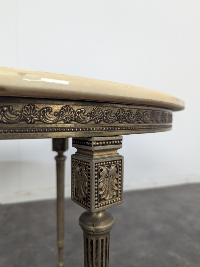 Table basse en Laiton DLG Maison Baguès