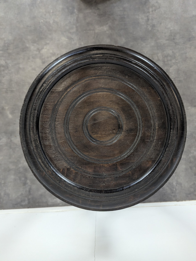 Selette époque Napoléon III en bois noirci