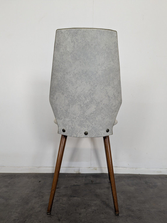 Série de 5 chaises des années 50