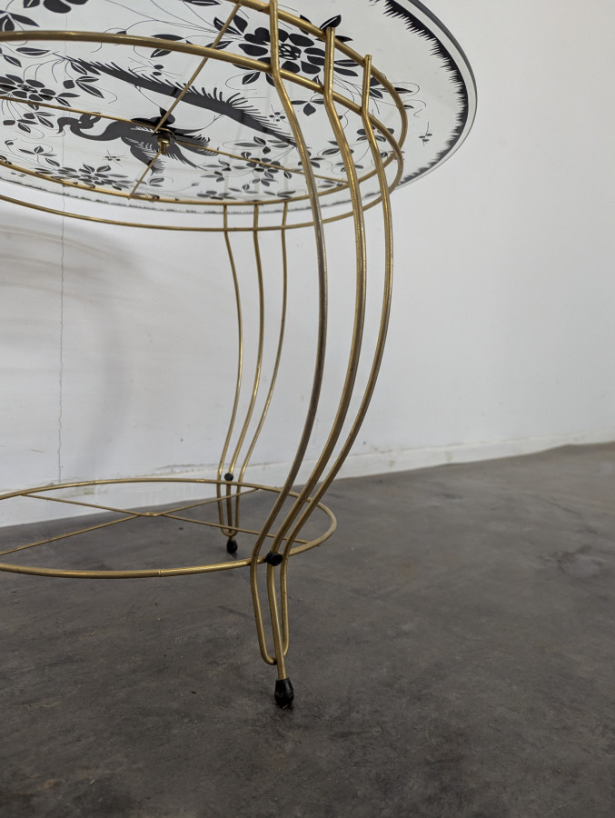 Table d'appoint des années 70