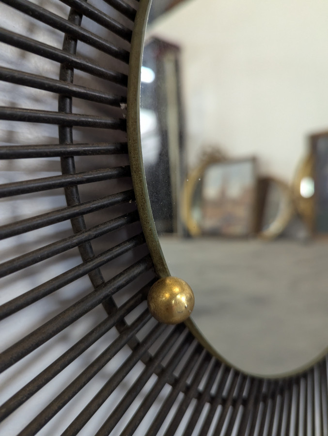 Miroir soleil des années 50