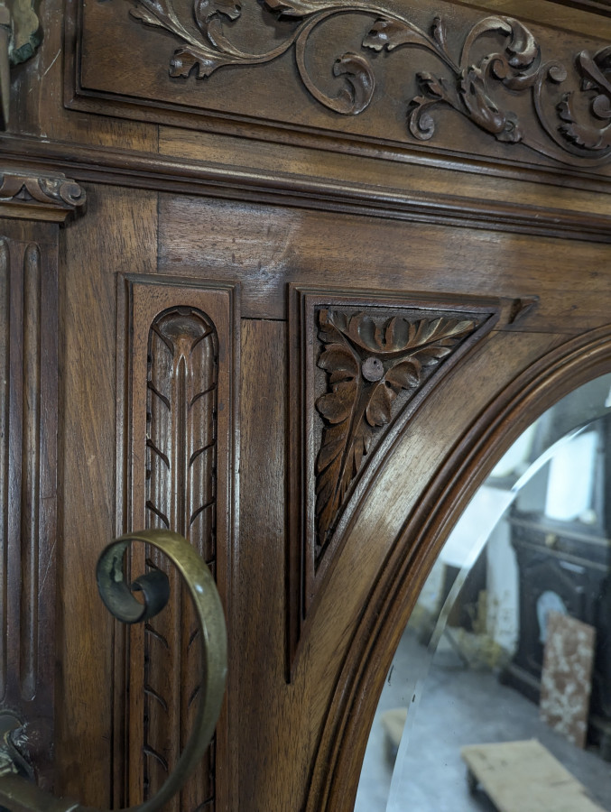 Vestiaire en Noyer fin XIX ème
