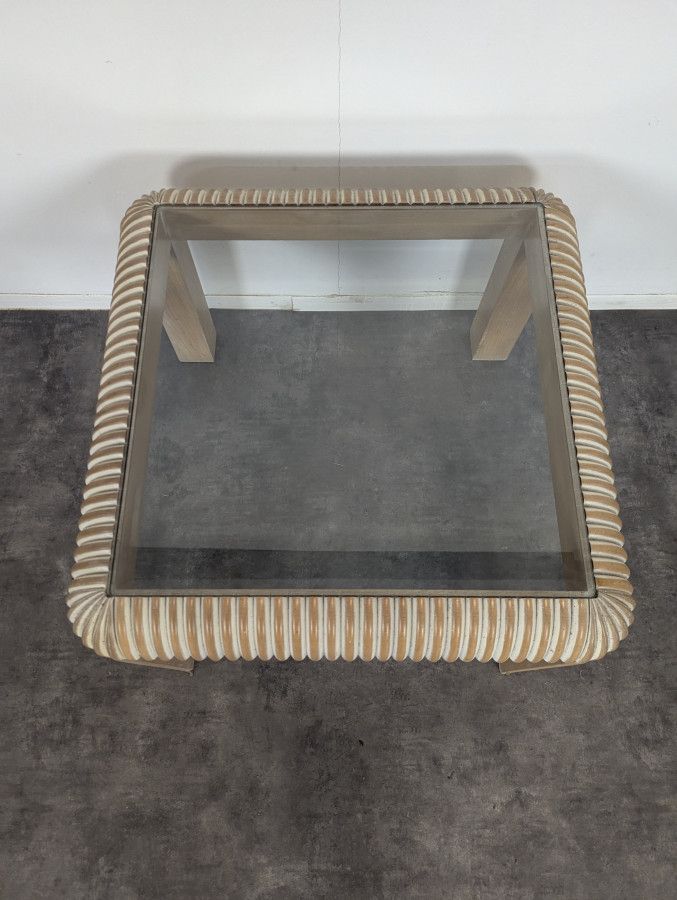 Table basse design Italien des années 80