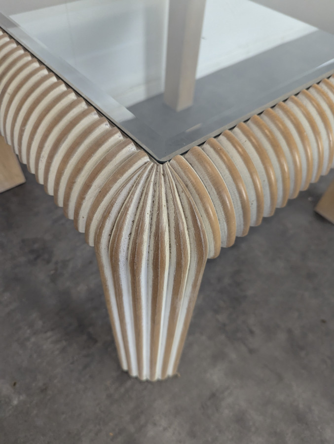 Table basse design Italien des années 80