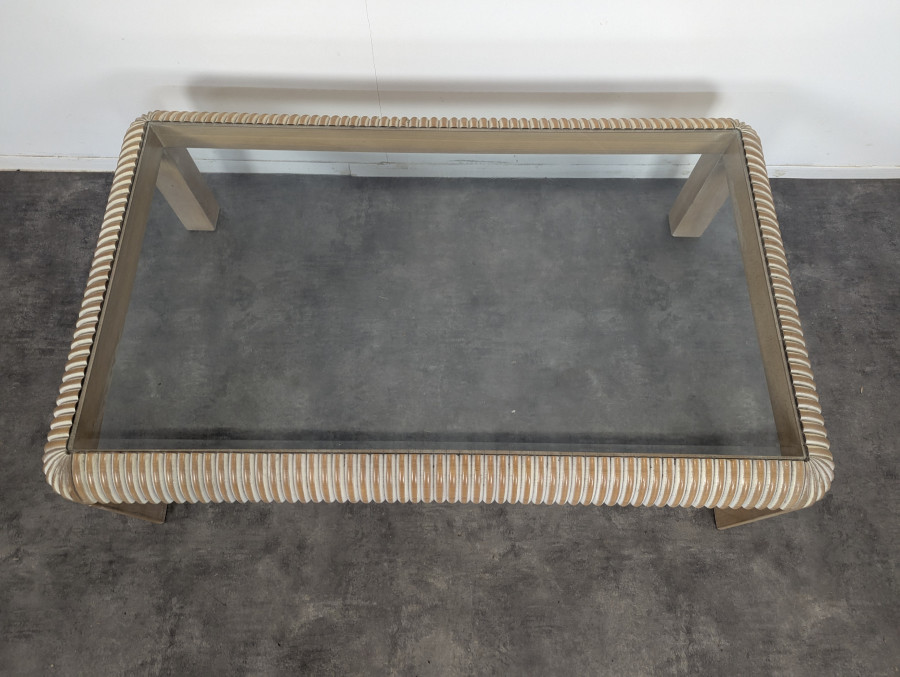 Table basse design Italien des années 80