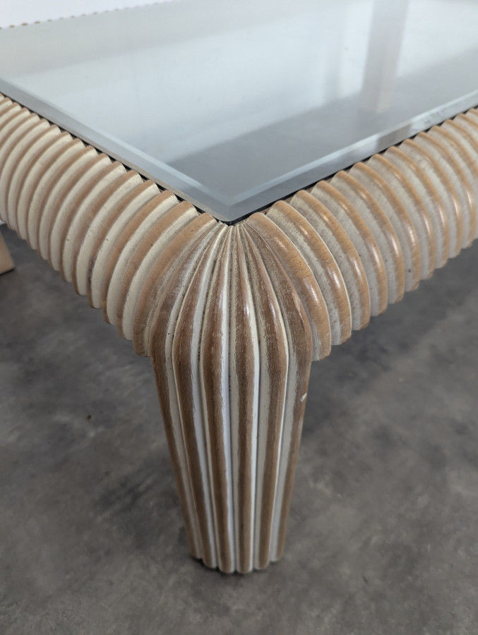 Table basse design Italien des années 80