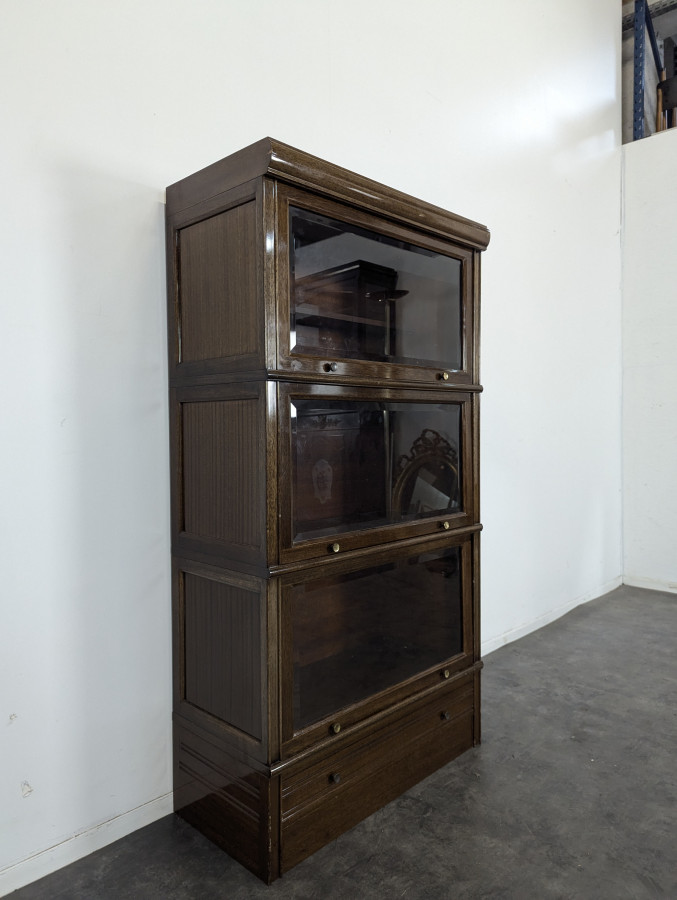 Meuble vitrine MD an Acajou