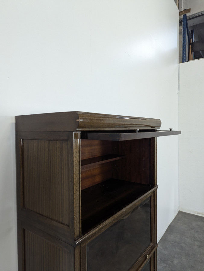 Meuble vitrine MD an Acajou