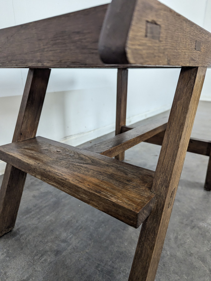 Table basse bar époque Reconstruction