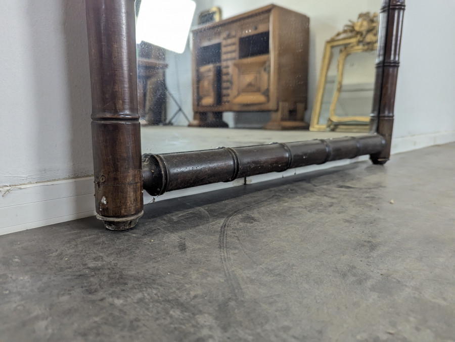 Grand Miroir Bambou