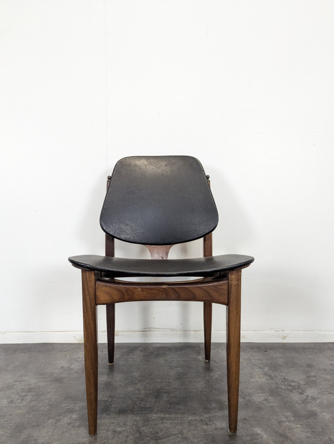 Série de 4 chaises de Elliots of Newbury années 1960