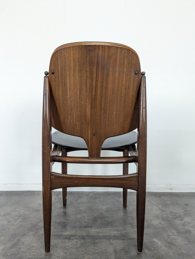 Série de 4 chaises de Elliots of Newbury années 1960