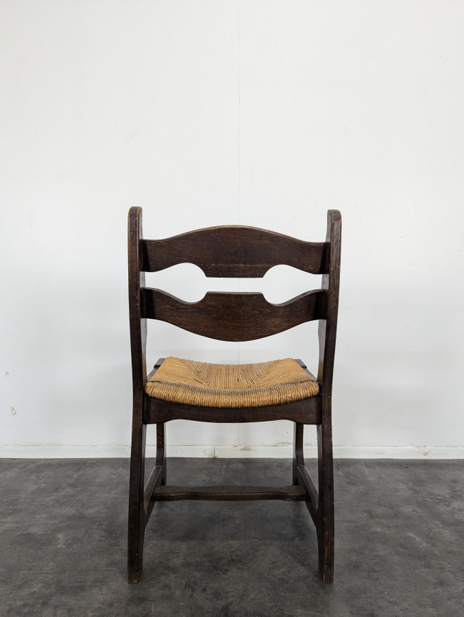 Série de 6 chaises DLG Guillerme et Chambron