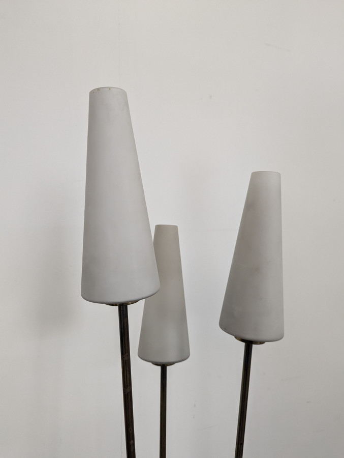 Lampadaire des années 50 attribué à la Maison Arlus