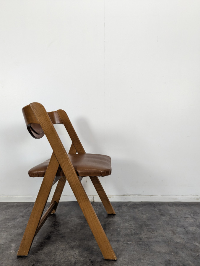 Série de 6 chaises design Italien