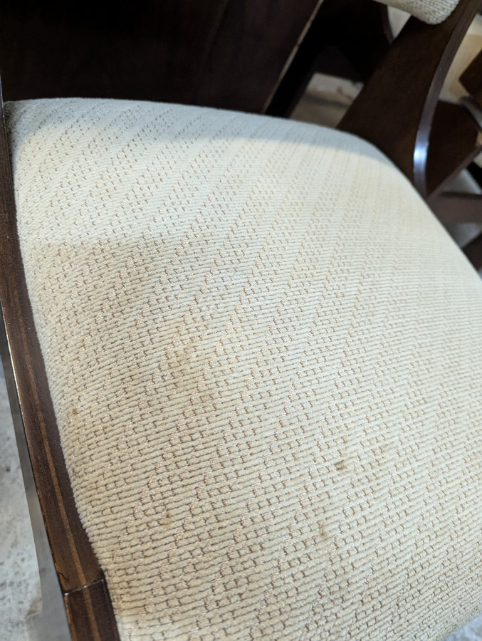 Serie de 6 chaises design italien de Franco Asnaghi