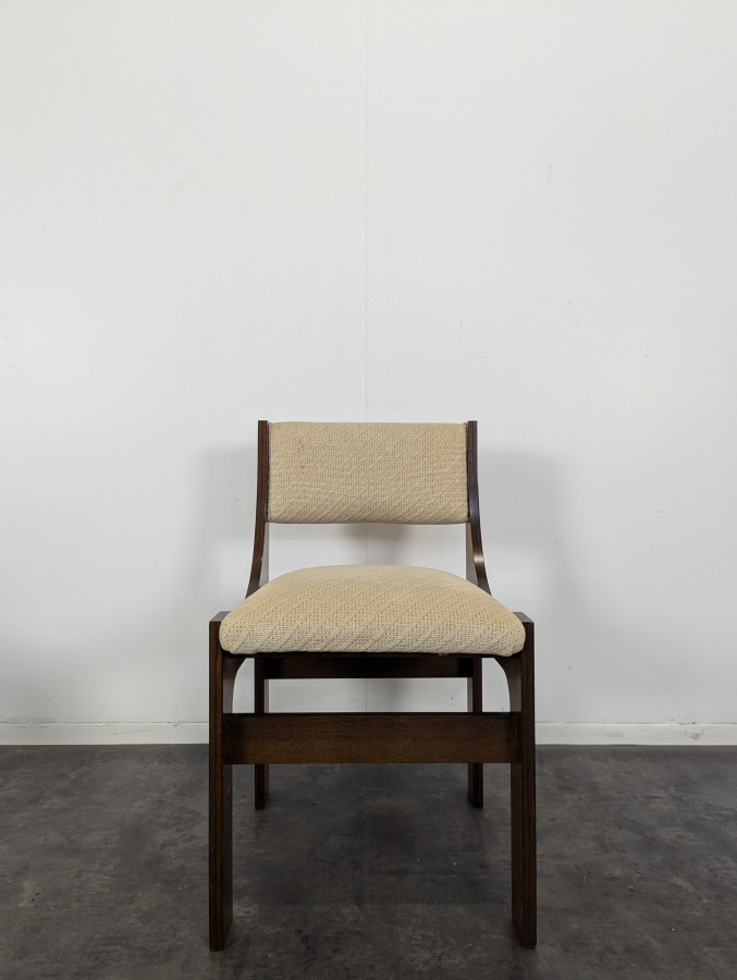 Serie de 6 chaises design italien de Franco Asnaghi