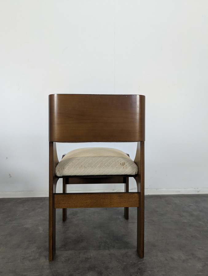 Serie de 6 chaises design italien de Franco Asnaghi