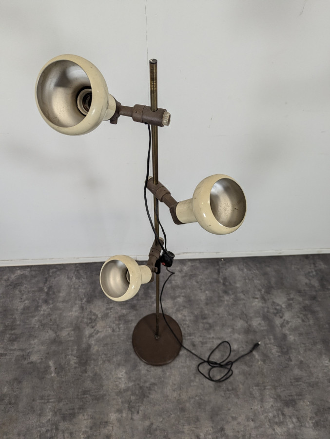 Lampadaire sur pied des années 70