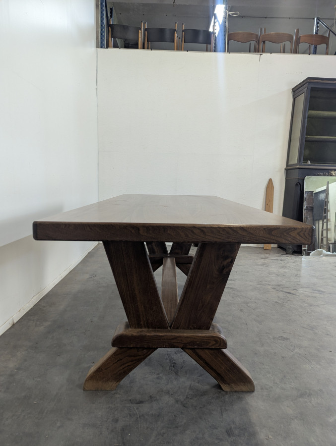 Table des années 40 époque Reconstruction