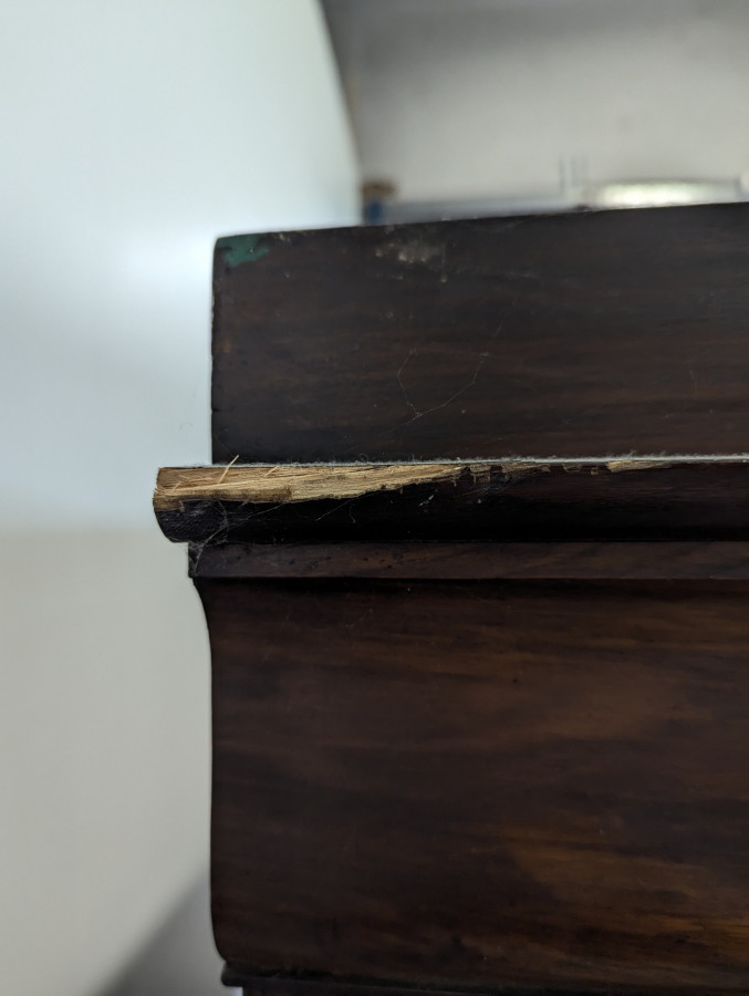 Bibliothèque en Acajou flammé époque Louis Philippe