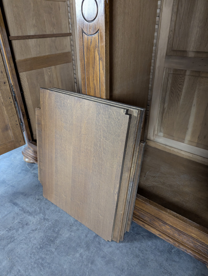 Armoire en chêne massif Néo-Rustique
