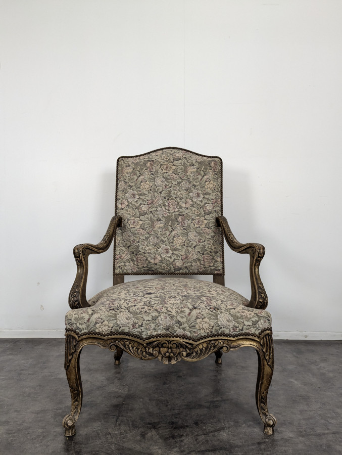 Paire de fauteuil de style Régence