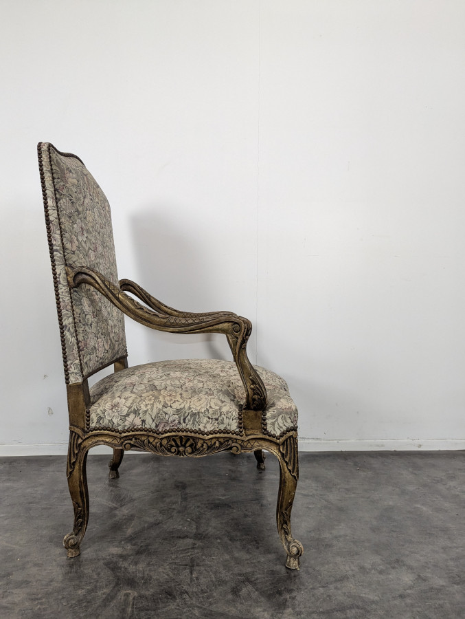 Paire de fauteuil de style Régence